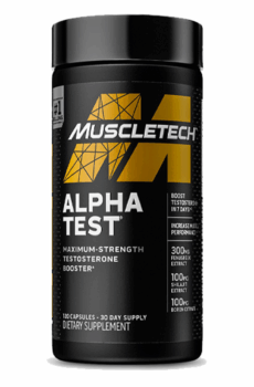 MUSCLE TECH ALPHA TEST 120 CAPS